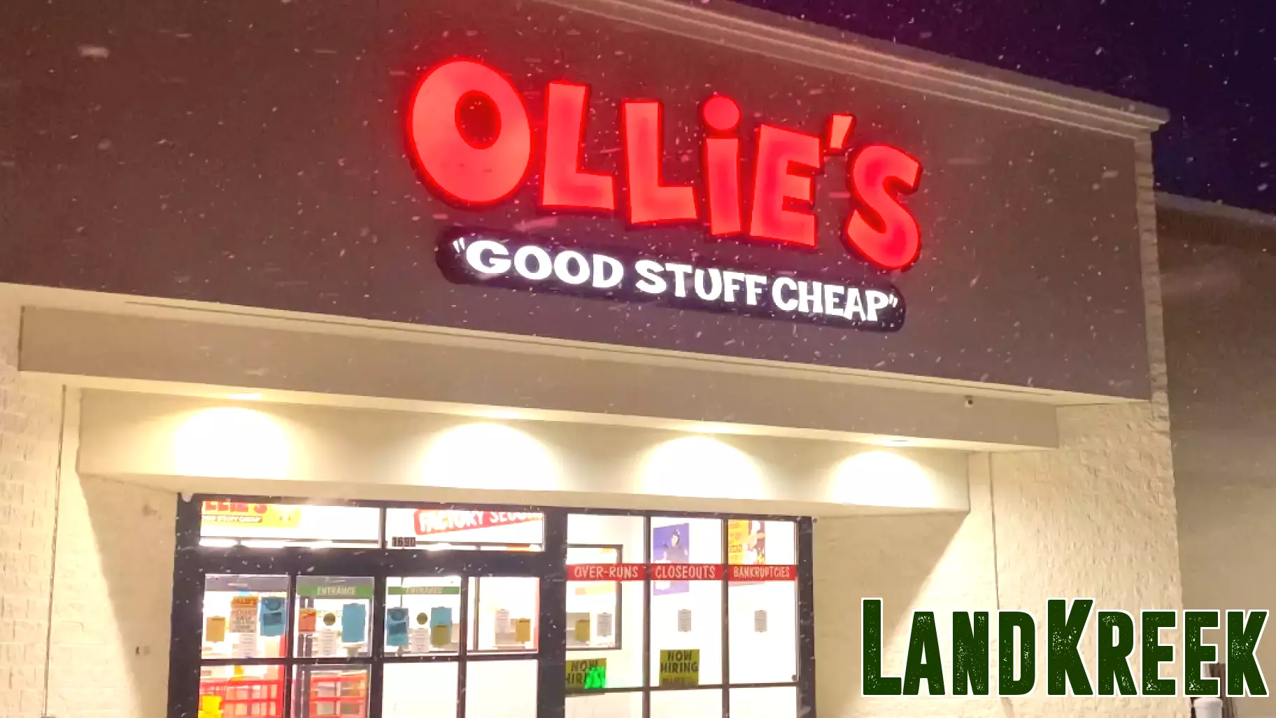 Exciting New Opening: Ollie's Bargain Outlet Set to Launch